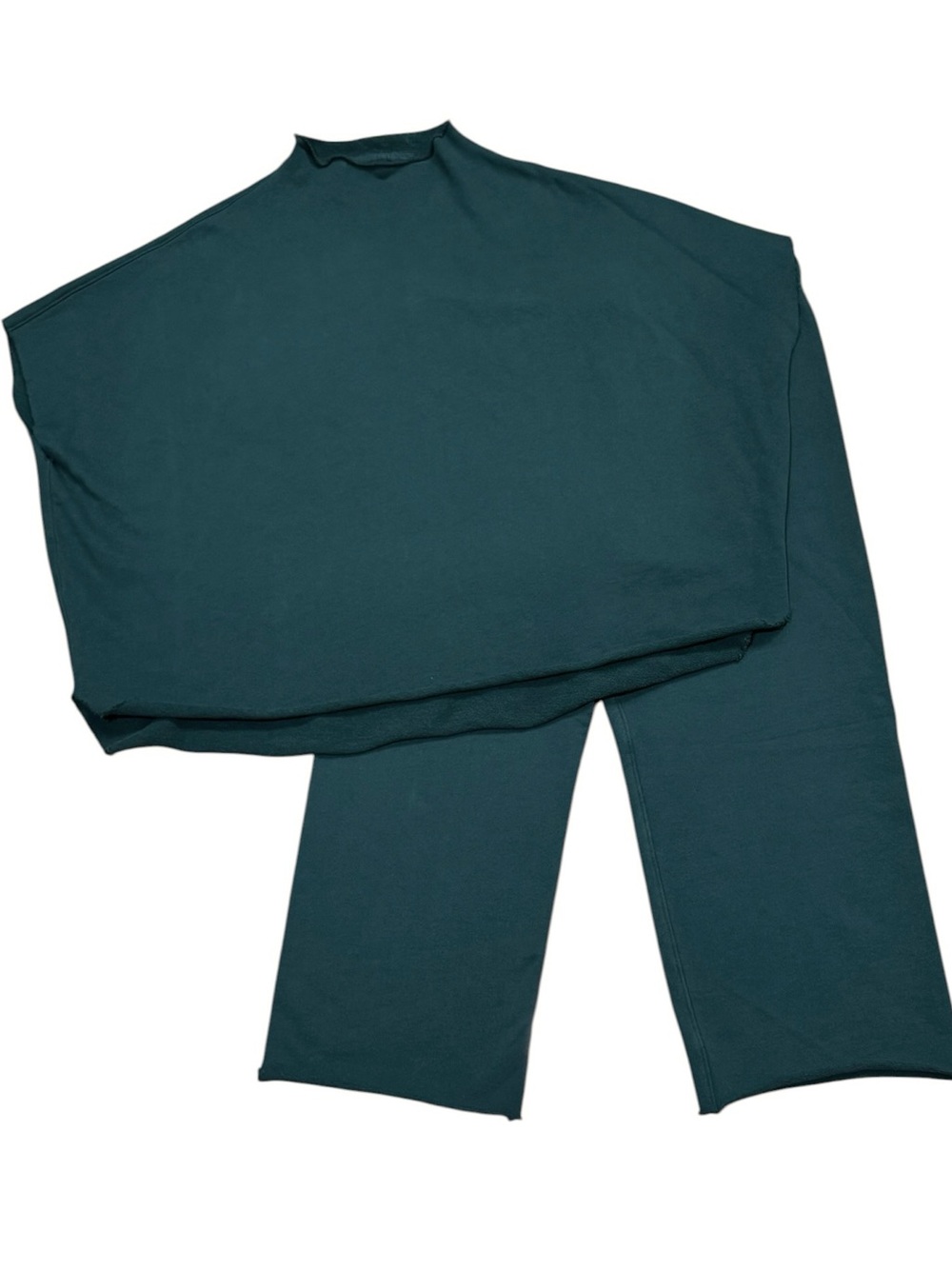 Frank & Eileen Sz L Set Malibu Travel Catherine Pants Sz L Audrey Capelet O/S - Picture 3 of 16